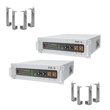 Pytes V5A 10kWh LifePo4 Solar Battery + Stacking Bracket