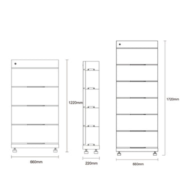 Pytes Pi LV1 Stackable Storage Battery 20kWh
