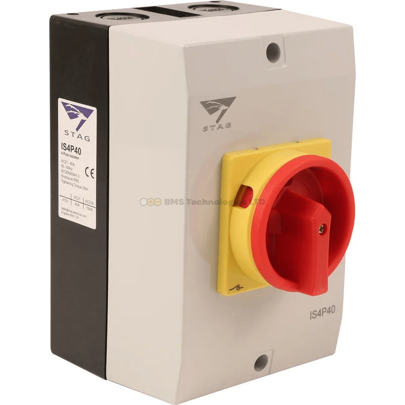 IMO Stag Isolator, 4 Pole 40 Amp - IS4P40