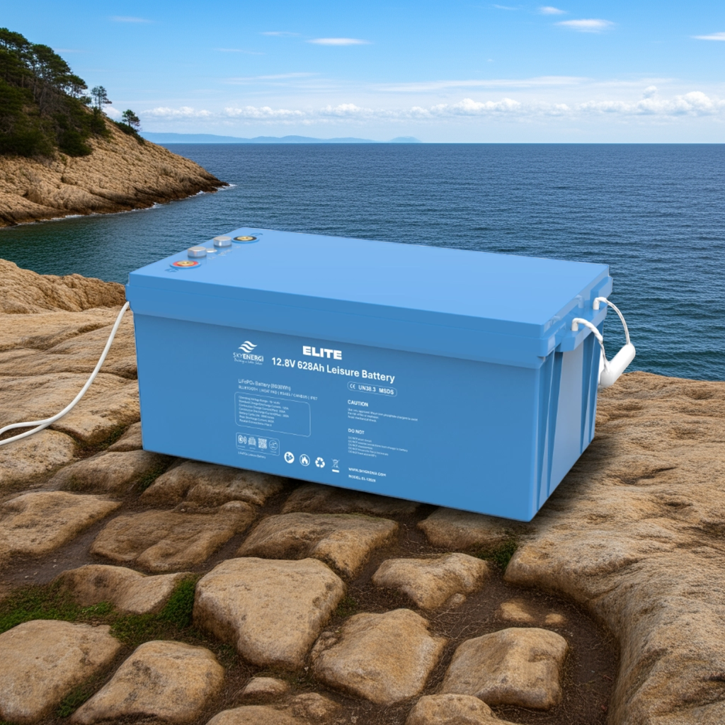 Skyenergi Elite 628Ah Smart Lithium Leisure Battery - Victron Can-Bus