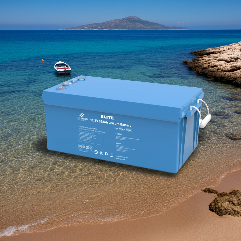 Skyenergi Elite 628Ah Smart Lithium Leisure Battery - Victron Can-Bus