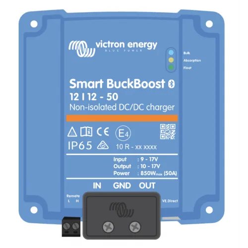 12V Battery To Battery Charger Kit - Includes Victron Orion XS 12/12-50A DC-DC Battery Charger with built-in Bluetooth