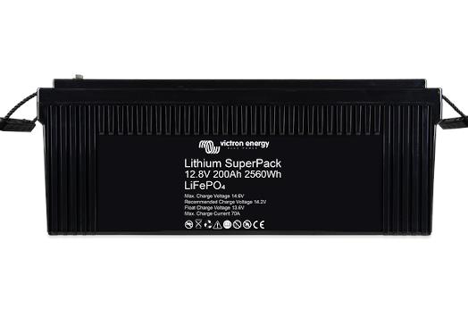 Victron Energy Lithium SuperPack 12.8V 200Ah (M8) - BAT512120705