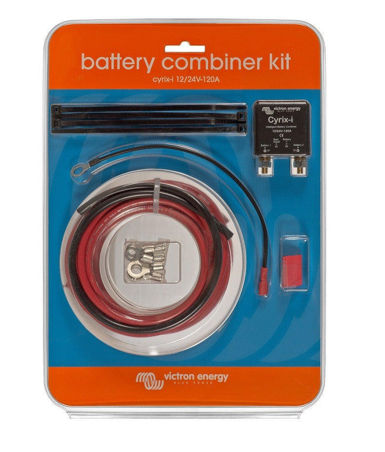 Victron Energy Cyrix-ct 12/24V 120A Battery Combiner Kit - CYR010120110R