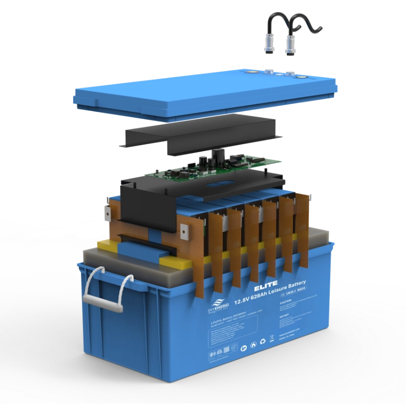 Lithium Leisure Battery - Skyenergi Core 230Ah Seat-base Bluetooth & Heat-Pad