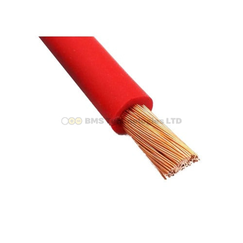 1 Metre of 25mm2 Red Cable -K3BA1025R