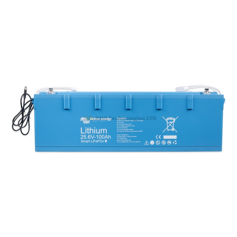 Victron Energy LiFePO4 Battery 25.6V 100Ah Smart - BAT524110610