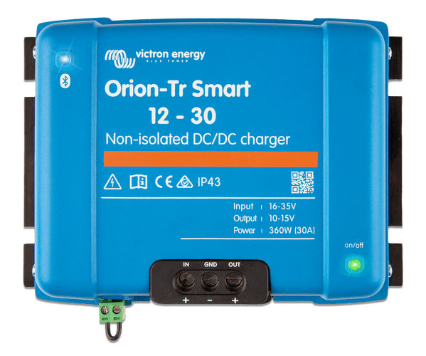 Victron Energy Orion-Tr Smart 12/12 30A (360W) Non-Isolated DC-DC Charger - ORI121236140