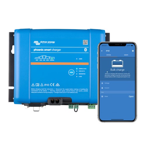 Victron Energy Phoenix Smart IP43 Charger 12/30(3) 120-240V - PSC123053095
