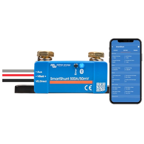 Victron Energy SmartShunt IP65 500A - SHU065150050