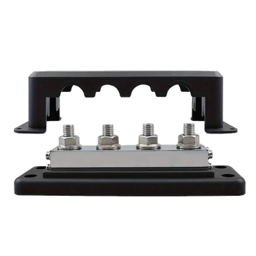 Skyenergi Busbar 600A 4 Stud - Negative Black
