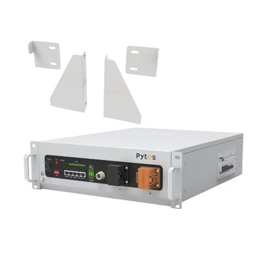 Pytes V5 5.12kWh LifePo4 Solar Battery + Wall Brackets