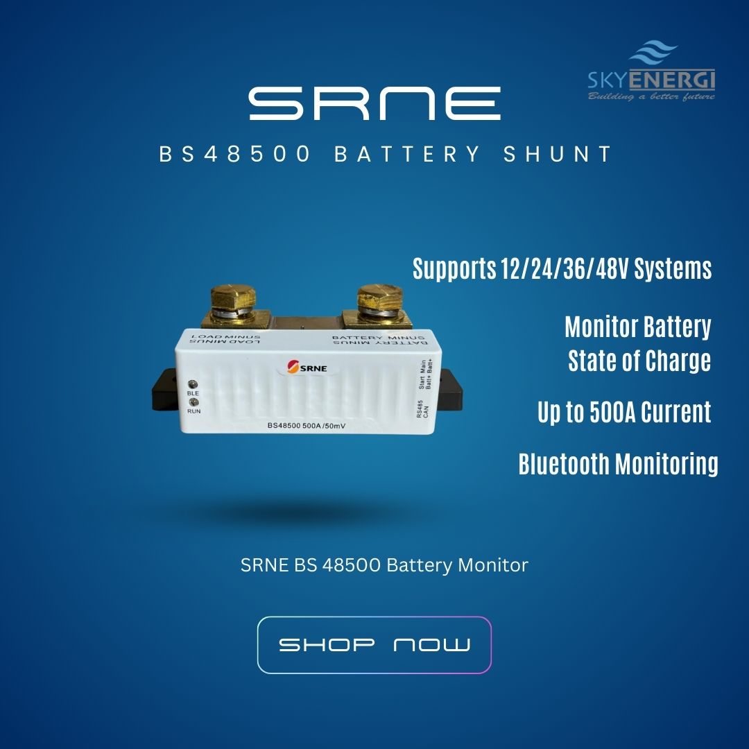SRNE BS48500 battery shunt o