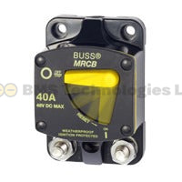 Blue Sea 187-Series Circuit Breaker - Surface Mount 40A - 7138B-BSS