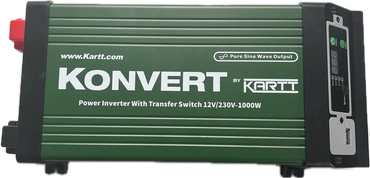 Konvert by KARTT - 1kW Inverter with removable screen