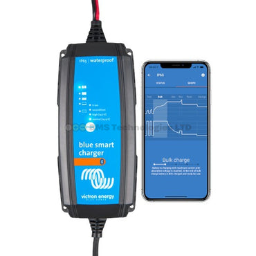 Victron Energy Blue Smart IP65 Charger 24/8(1) 120V NEMA PLUG 1-15P BPC240831104R *with UK adapter*