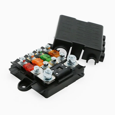 Skyenergi BX2054 Multi Circuit Fuse Box with 4 Outputs for High Current Applications