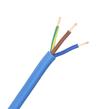 Cable Arctic Blue 2.5mm Flex per Metre.