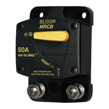 Blue Sea 187-Series Circuit Breaker - Surface Mount 50A - 7139-BSS