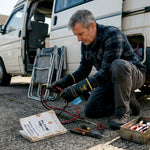 Campervan owner installs deep cycle batteries