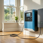 Home energy storage system in living room