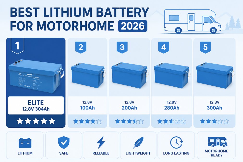 Best Lithium Battery for Motorhome 2026