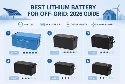 Best Lithium Battery for Off-Grid: 2026 Guide