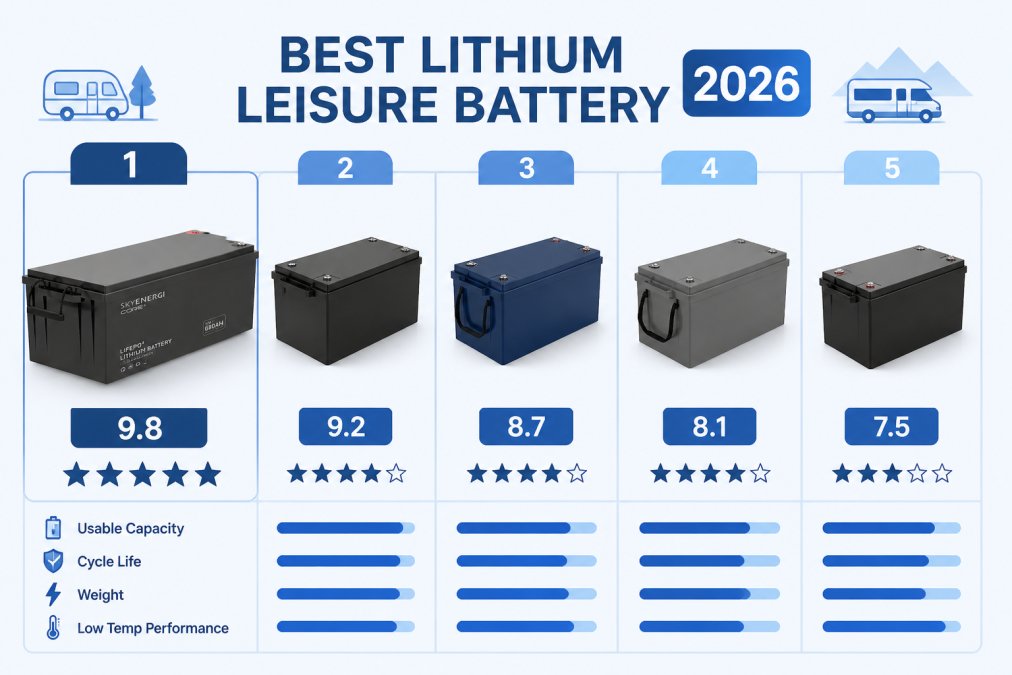 Best Lithium Leisure Battery 2026