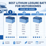 Best Lithium Leisure Battery for Motorhomes (2026 UK Guide)