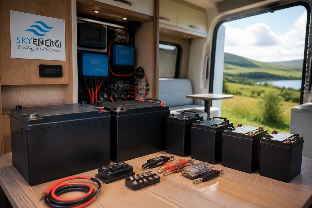 Campervan Lithium Battery Size Guide: 2026 UK Sizing