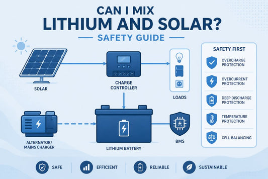 Can I Mix Lithium and Solar? Safety Guide