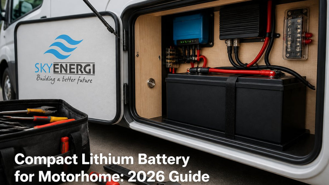 Compact Lithium Battery for Motorhome: 2026 Guide