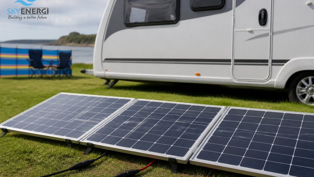 Connect Solar Panels in Parallel for Caravans