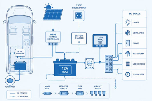 DIY Van Conversion Electrical Setup: Complete UK Guide