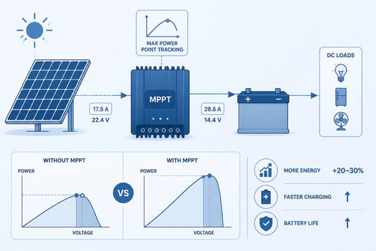 Efficient Energy Management with Solar and MPPT Integration