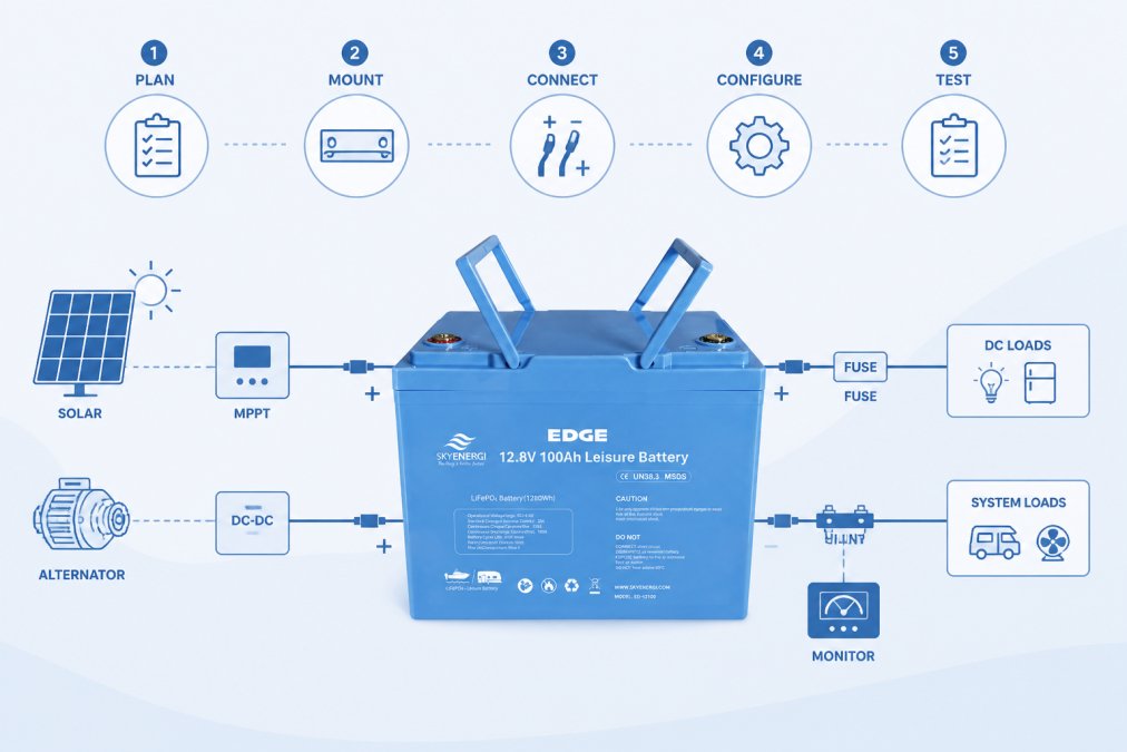 How to Get a Lithium Battery System Installed