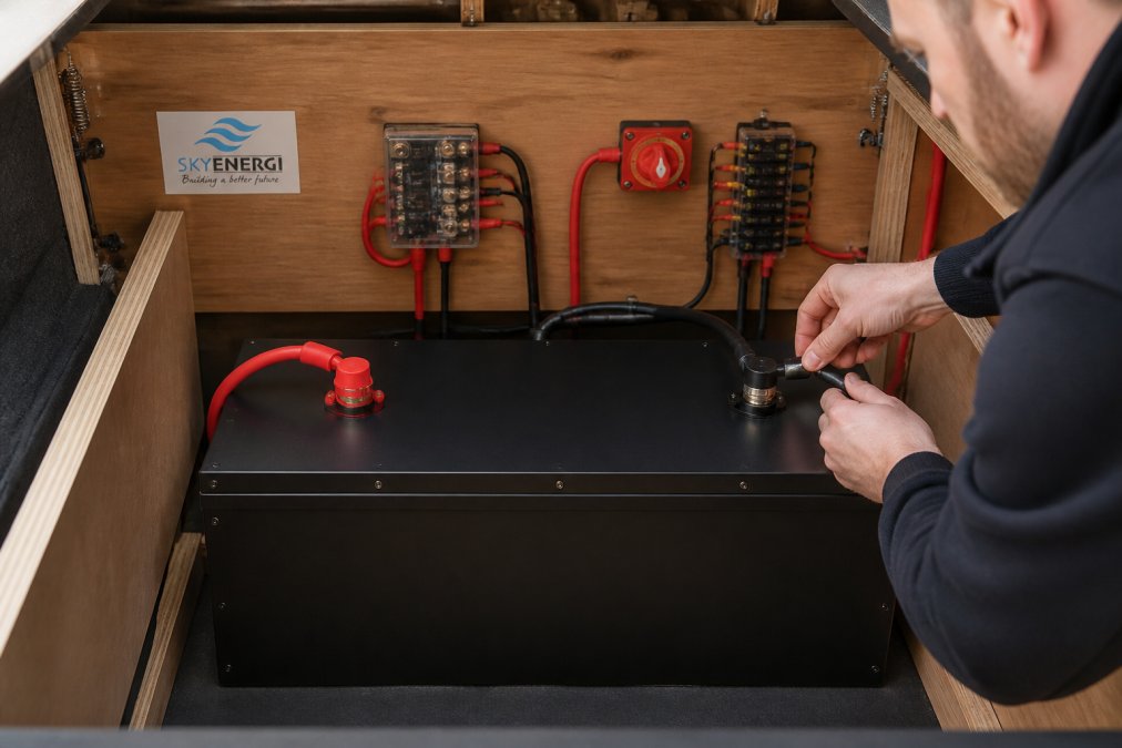 How to Install Lithium Leisure Battery