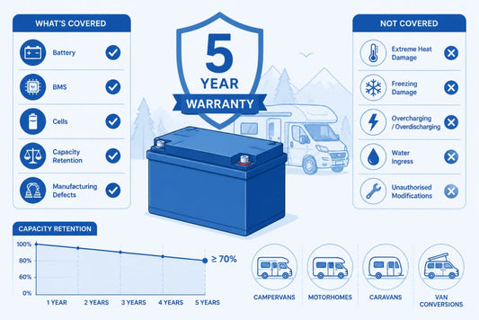 Lithium Battery Warranty for Campers: What's Covered
