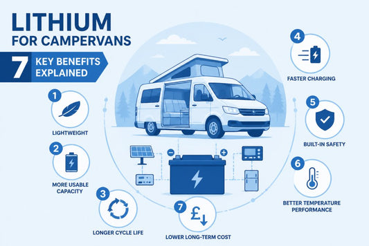 Lithium for campervans: 7 key benefits explained