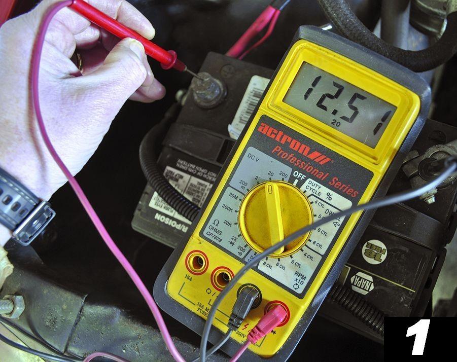 Finding the vehicle's D+ Cable