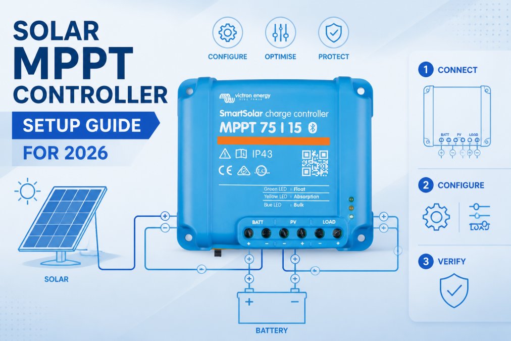 Solar MPPT Controller Setup Guide for 2026