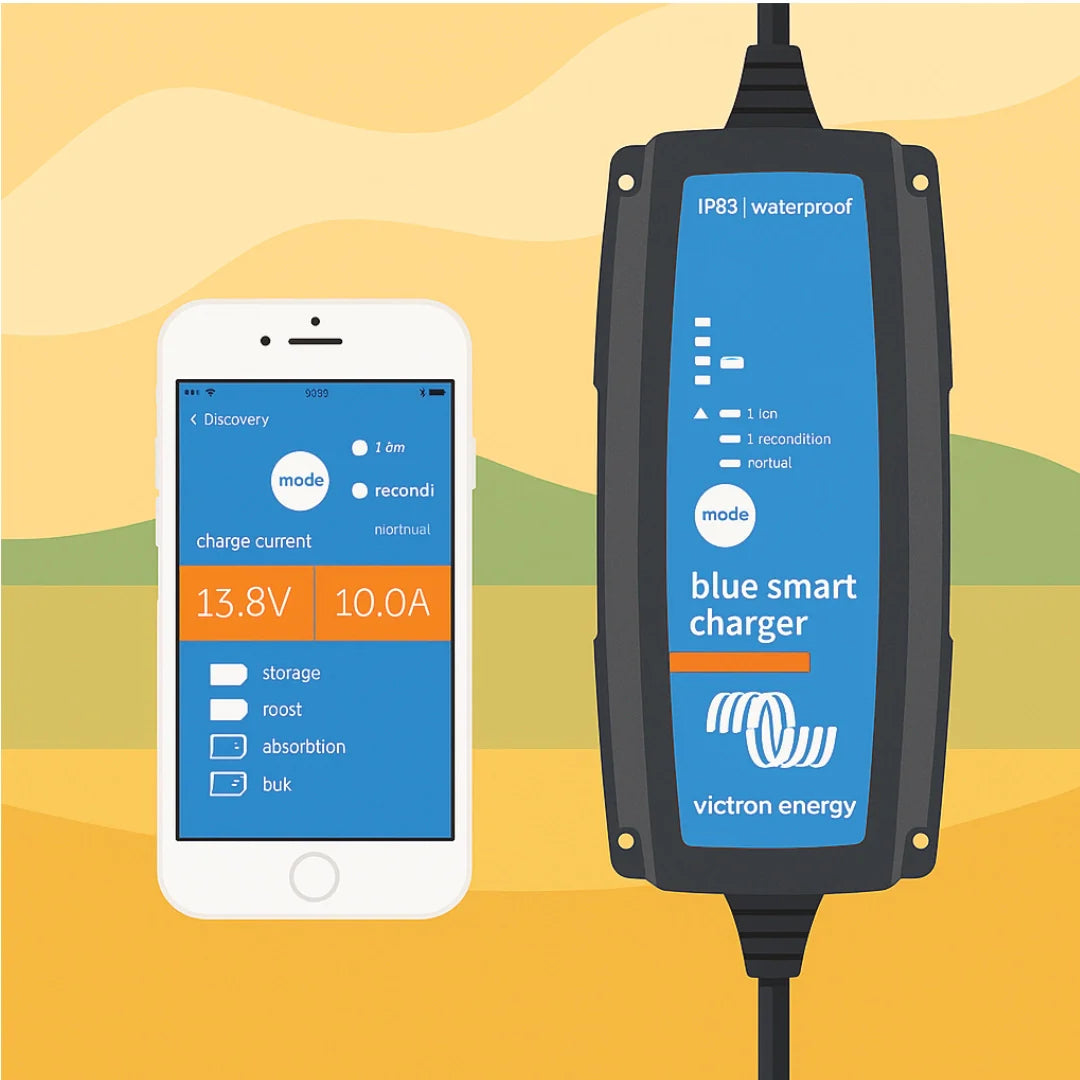 Smart Blue Power Chargers