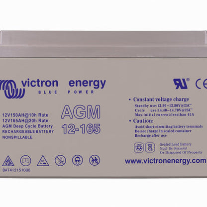 Victron Energy AGM Dual Purpose Battery 12V 165Ah (M8) - BAT412151085
