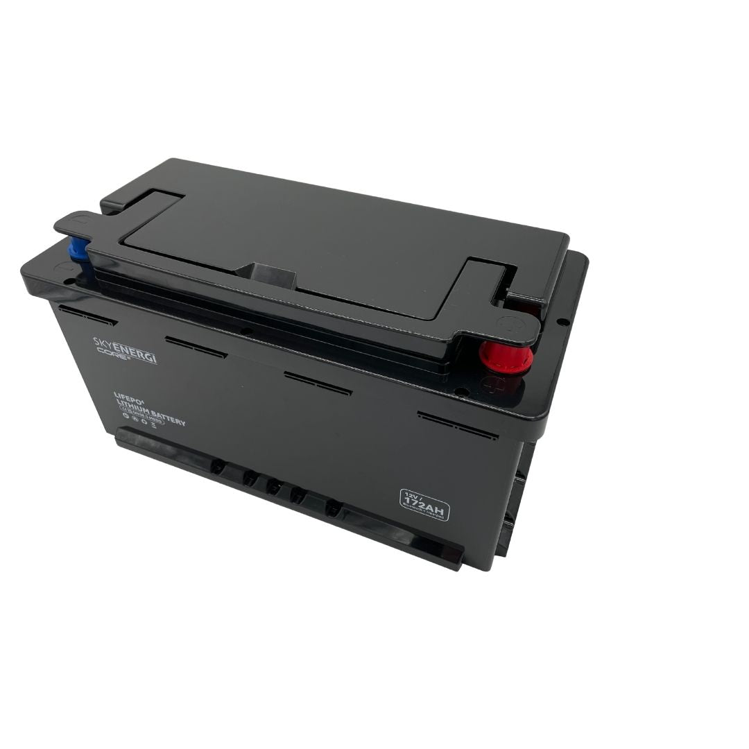 Skyenergi Core2 172Ah Lithium Leisure Battery (H8) DIN Fit - Bluetooth & Heat-Pad