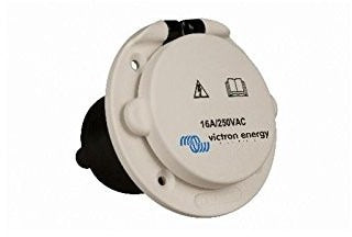 Victron Energy Power Inlet Polyamid with cover 16A (2p/3w) – SHP301603000