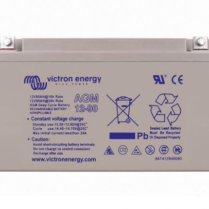 Victron Energy AGM Dual Purpose Battery 12V 90Ah - BAT412800084