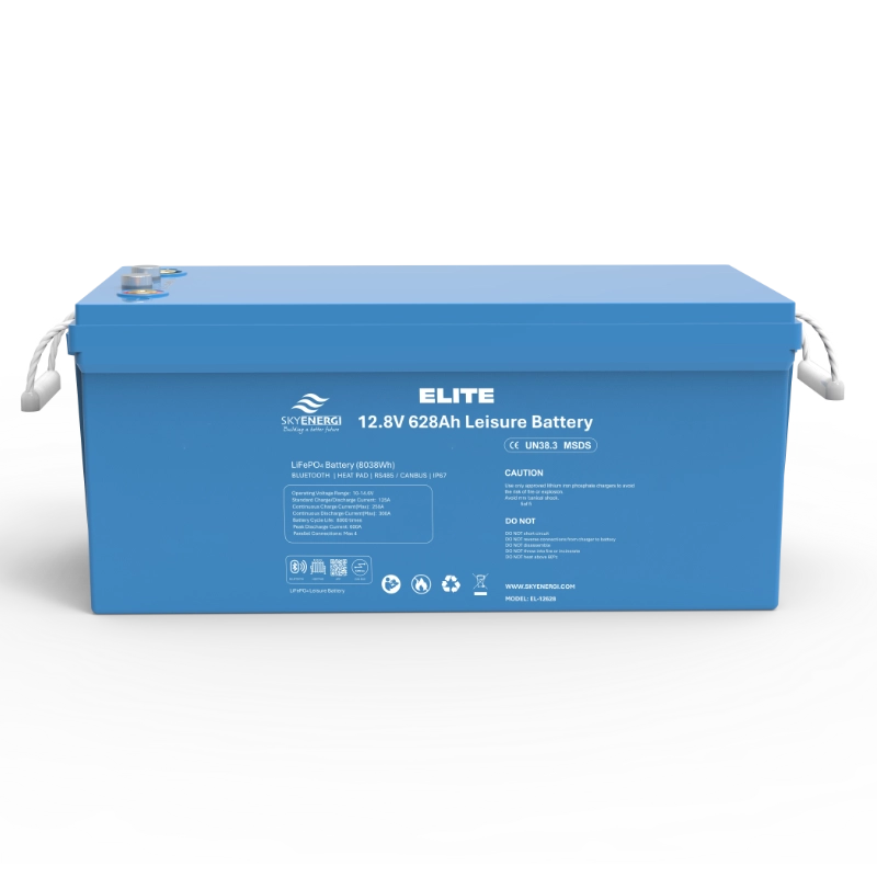 Skyenergi Elite 628Ah Smart Lithium Leisure Battery - Victron Can-Bus