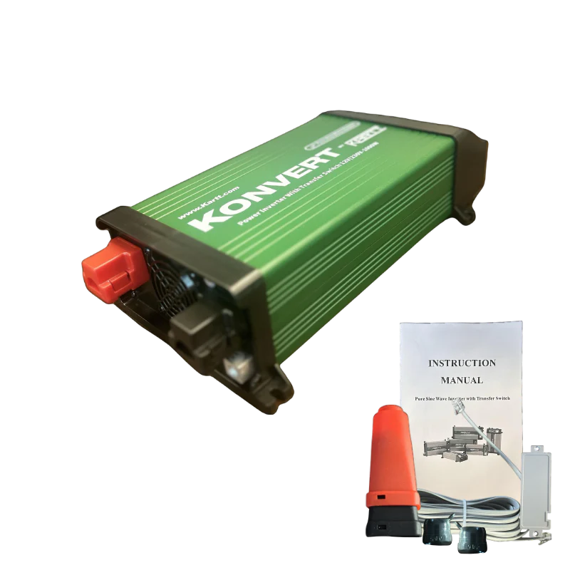 Kartt Konvert 2kW Inverter and Skyenergi 230Ah Lithium Leisure Battery Kit