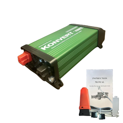 Kartt Konvert 2kW Inverter and Skyenergi 230Ah Lithium Leisure Battery Kit