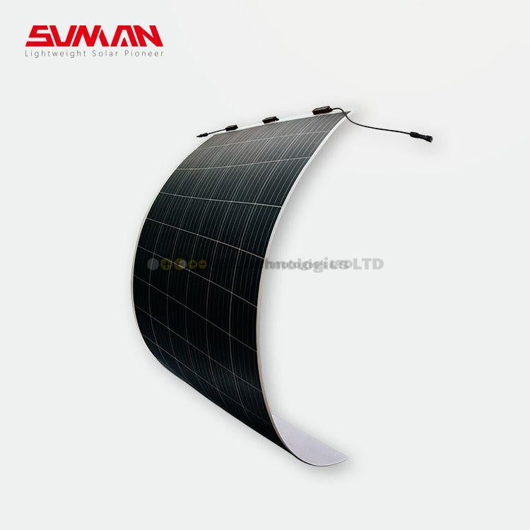 2x Sunman eArc 375W Flexible Mono Solar Panel